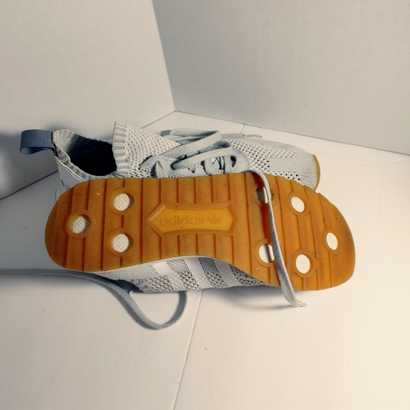 Adidas FlashBack Prime Knit Grey Textile Lace up Shoes Size 9.5 - Picture 4 of 12